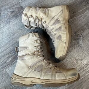 Altama EXO Speed Tactical Boots Mens 10 Coyote Tan Suede Mesh 3858W Military